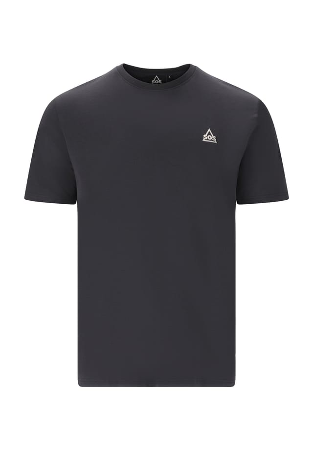 

Футболка Mera с мягким хлопковым оттенком Sos, синий