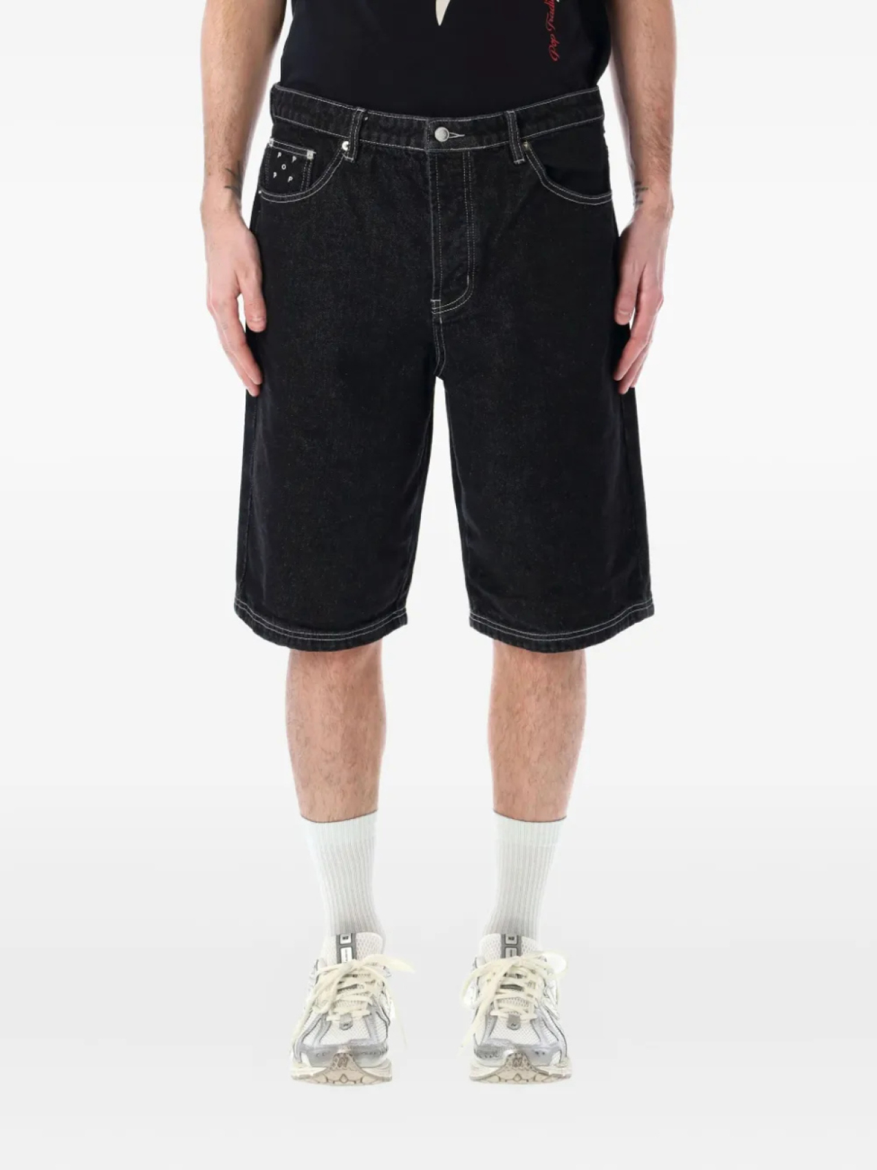 

Джинсовые шорты Drs Pop Trading Company, черный