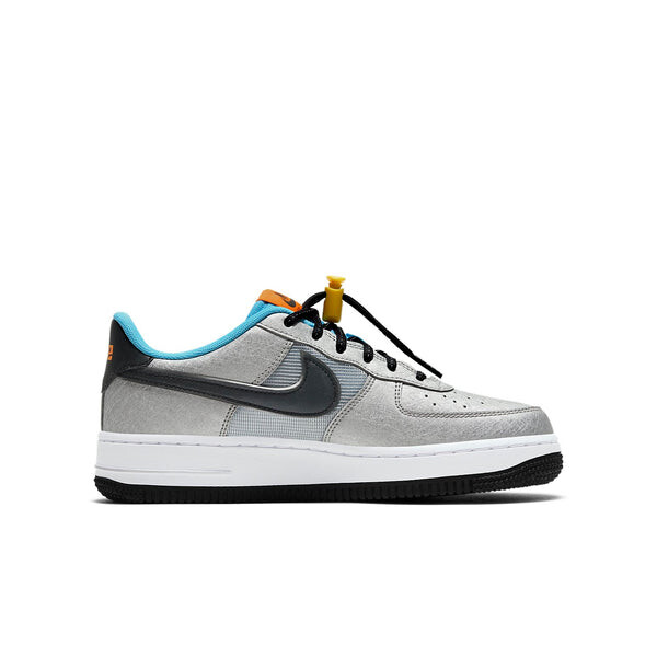 Кроссовки Air Force 1 Nike, серебряный — фото 2