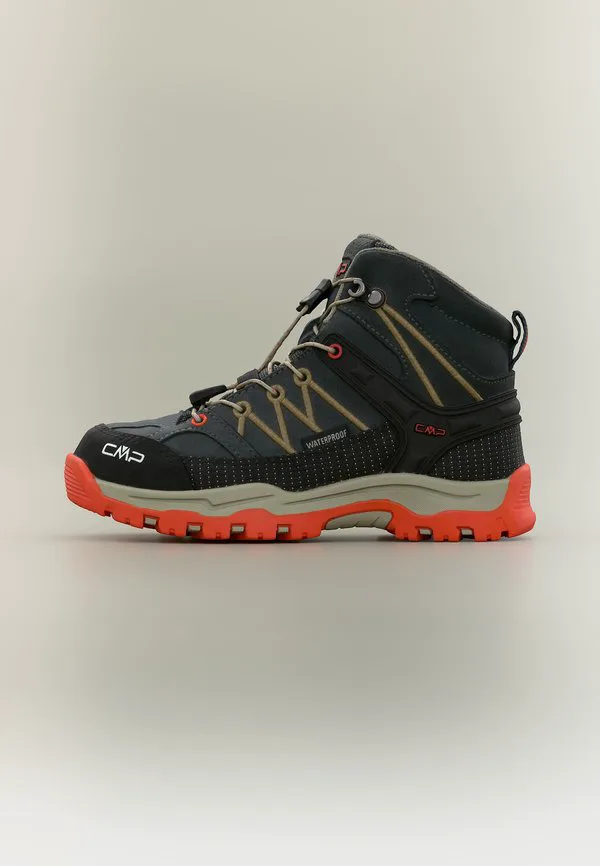 Детские походные ботинки rigel mid wp унисекс Cmp, Grey/Orange