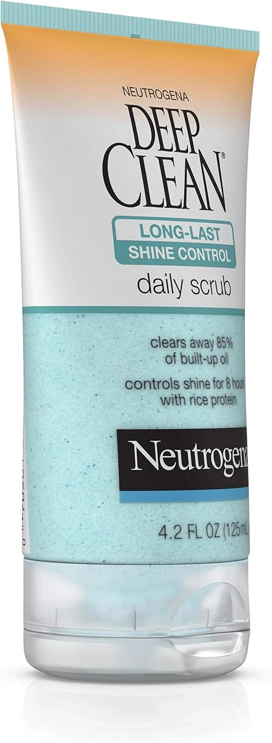 Скраб для лица Neutrogena Deep Clean Shine Control 124 мл — фото 3