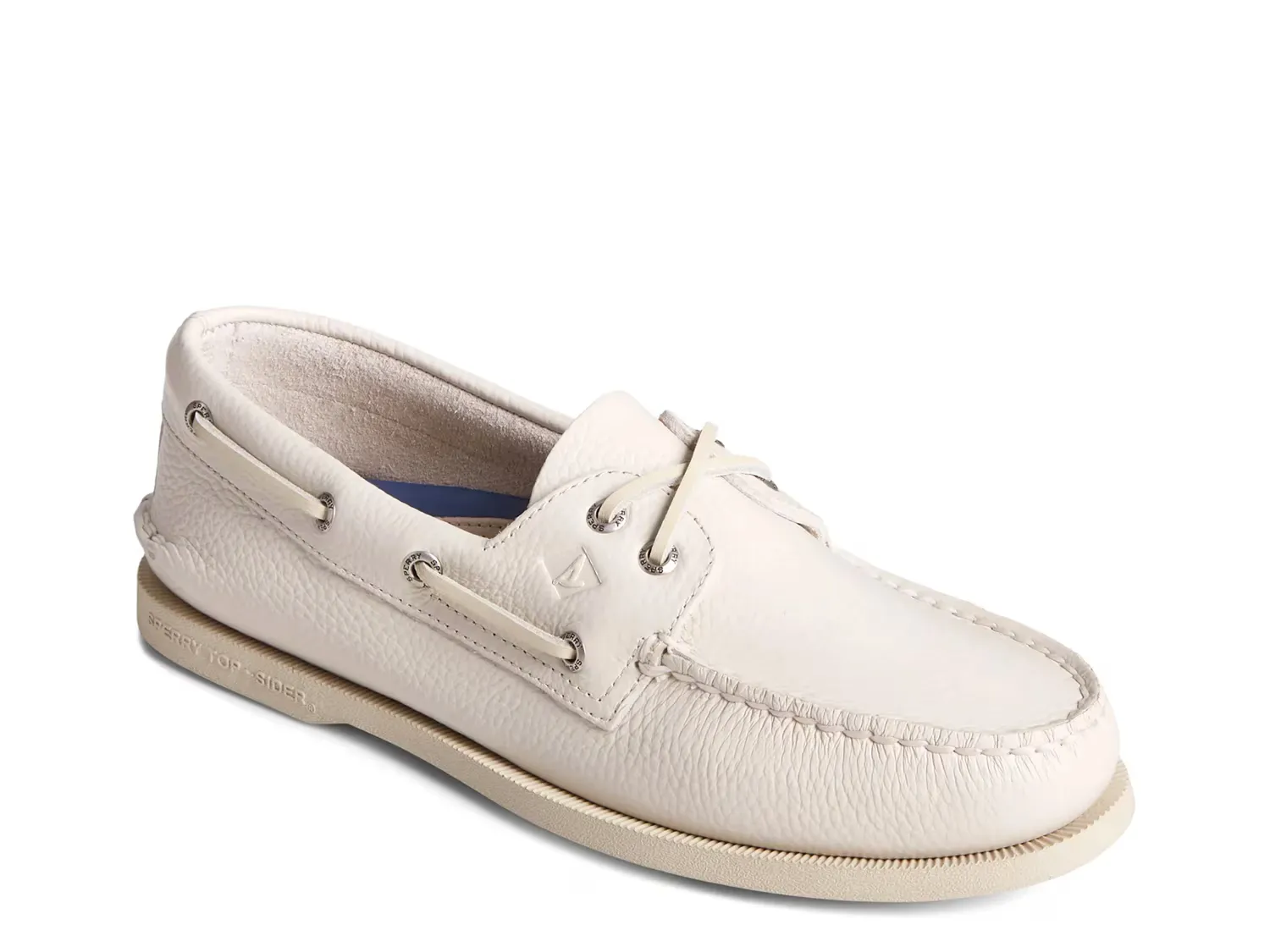 

Оригинальные лодочные туфли с 2 отверстиями Sperry, White