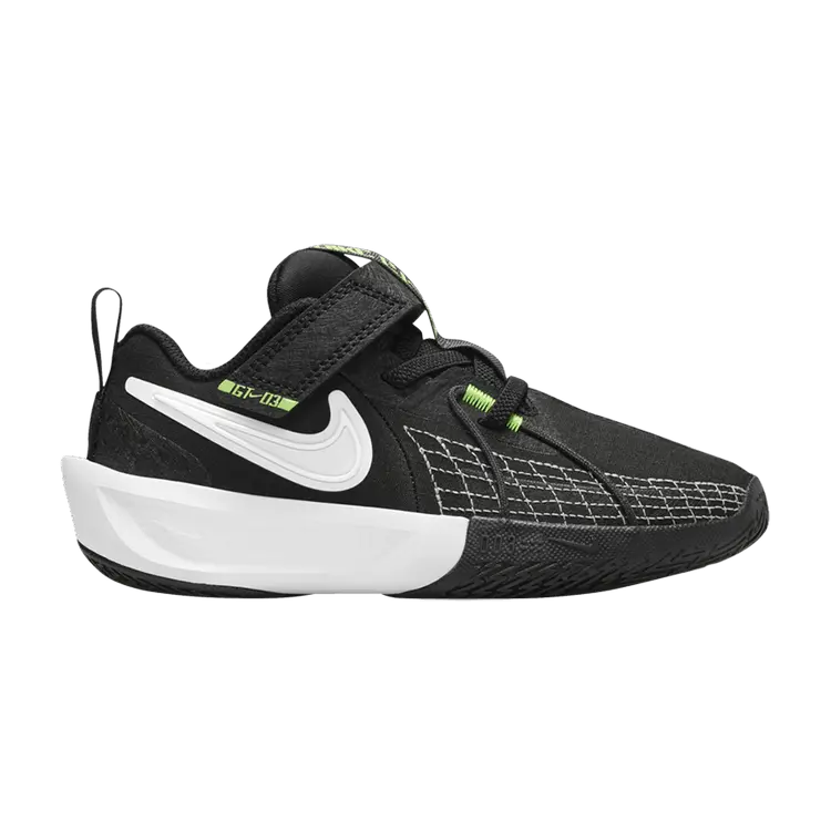 

Кроссовки Nike GT Cut 3 PS 'Black White', черный