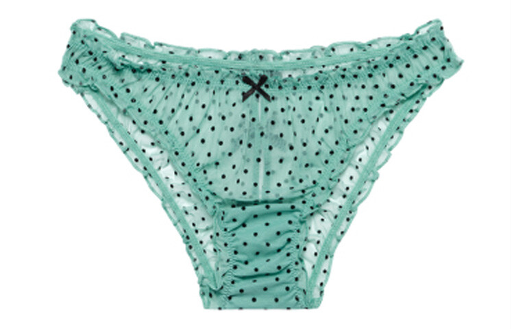 

Женские трусы Victoria's Secret, цвет Blue polka dots