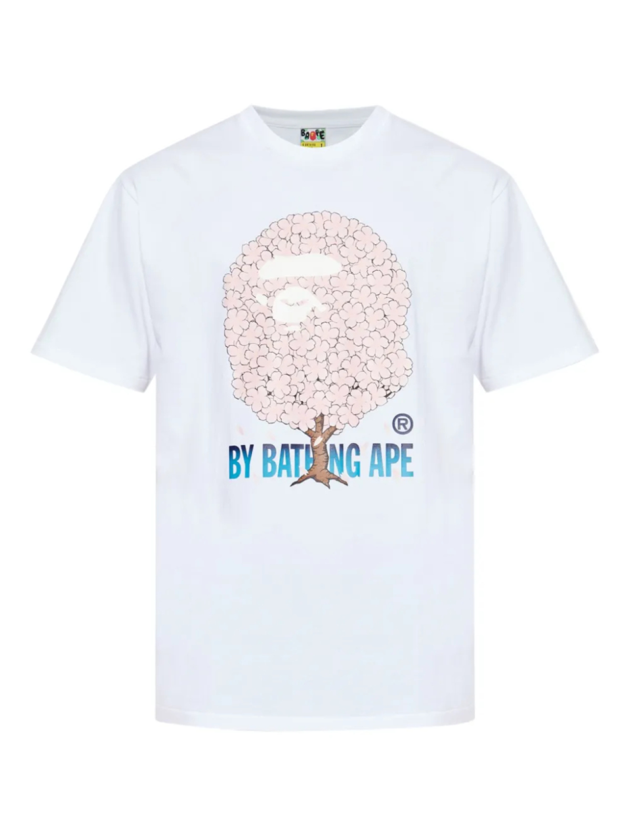 

A BATHING APE Sakura Футболка, белый