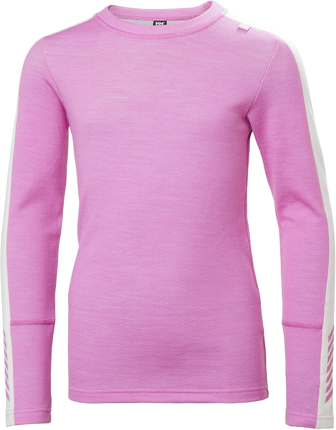 Helly-Hansen Jr Lifa Merino Midweight Set - детское термобелье, базовый слой, влагоотводящая шерсть мериноса, для зимнего катания на лыжах Helly Hansen, 089 Meta Pink — фото 4