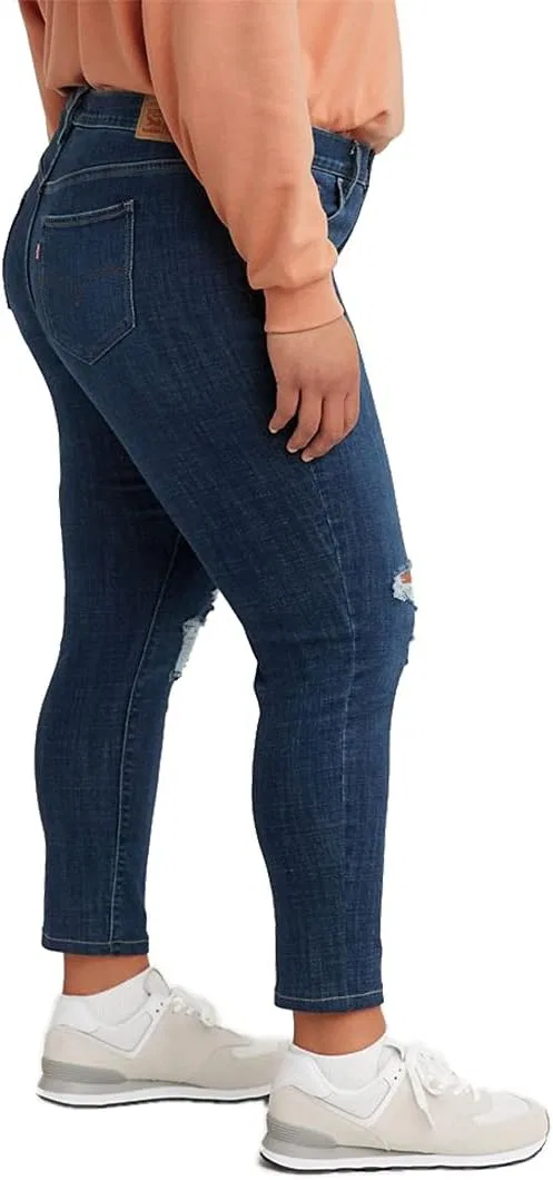 Джинсы скинни Levi's, темно-индиго — фото 2