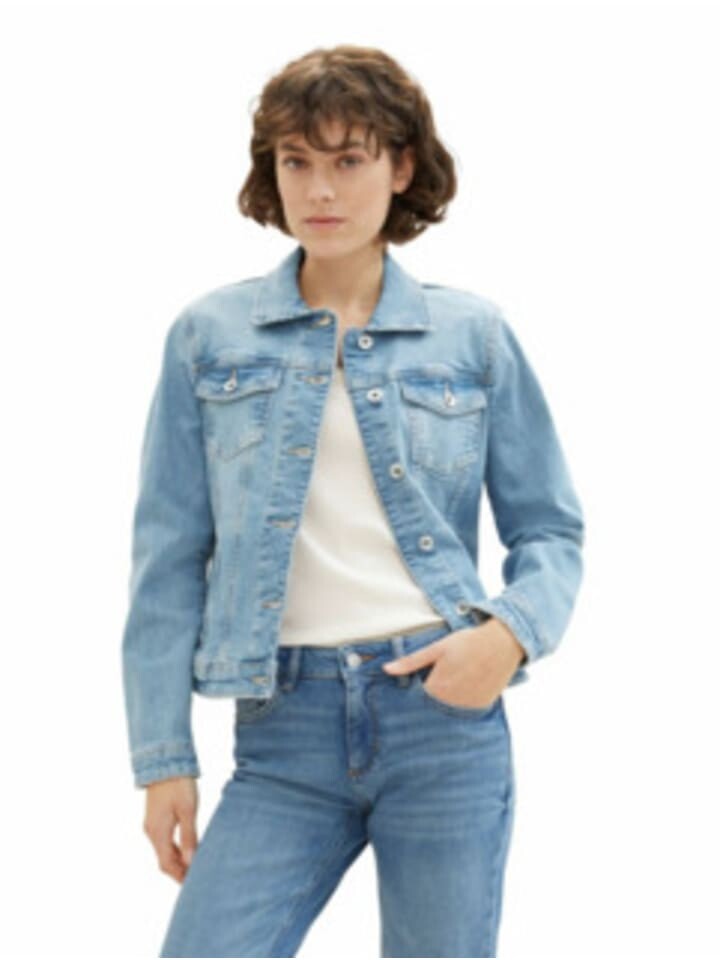 

Куртка Tom Tailor Women authentic denim jacket - 2309_1041047_10142, цвет uni