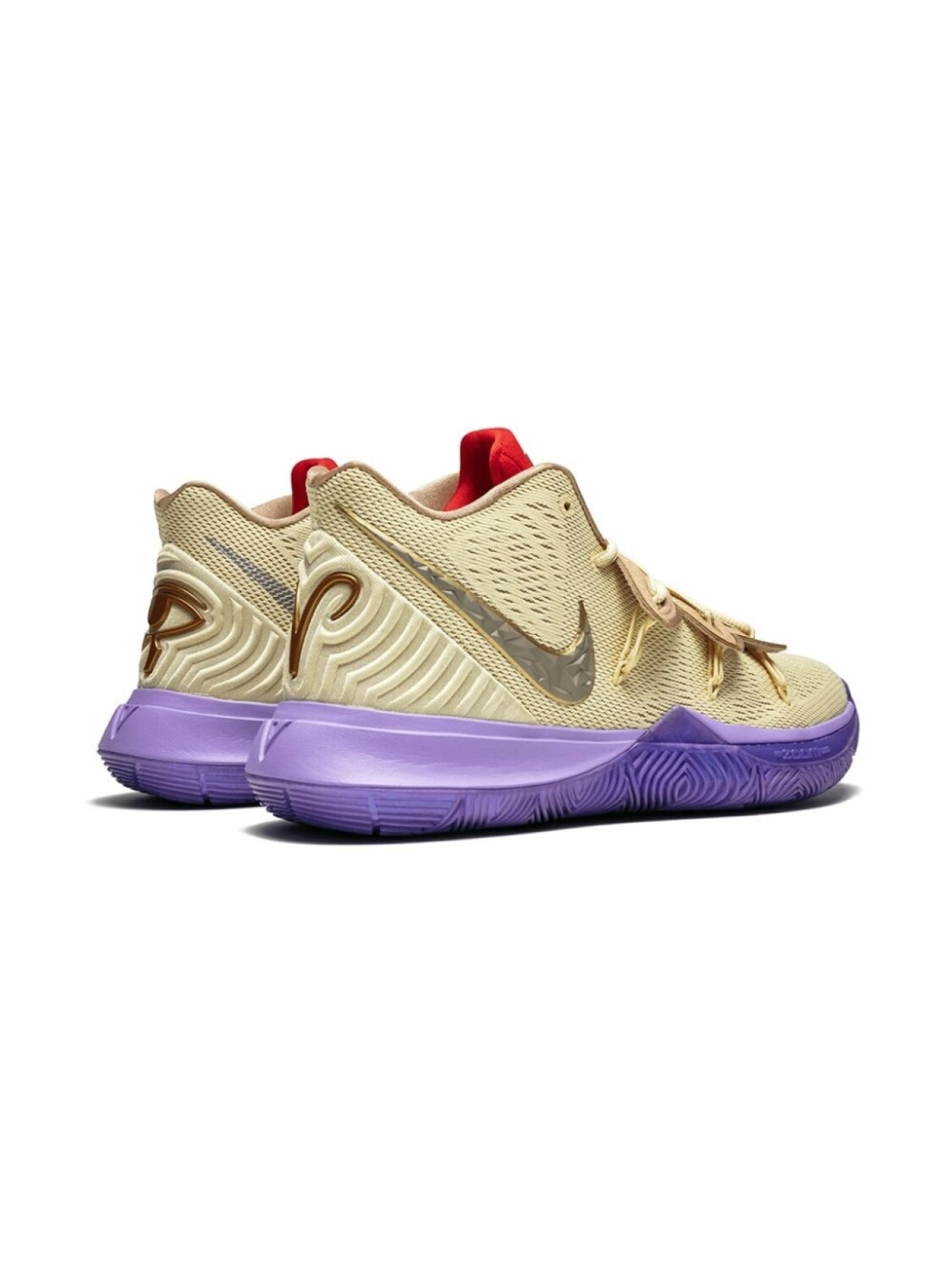 Кроссовки Kyrie 5 Concepts TV PE 3 Nike, бежевый — фото 3