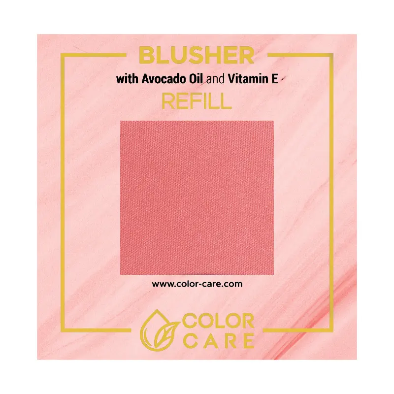 

Матовые веганские румяна - рефил - 04 Color Care Rose, 8 гр