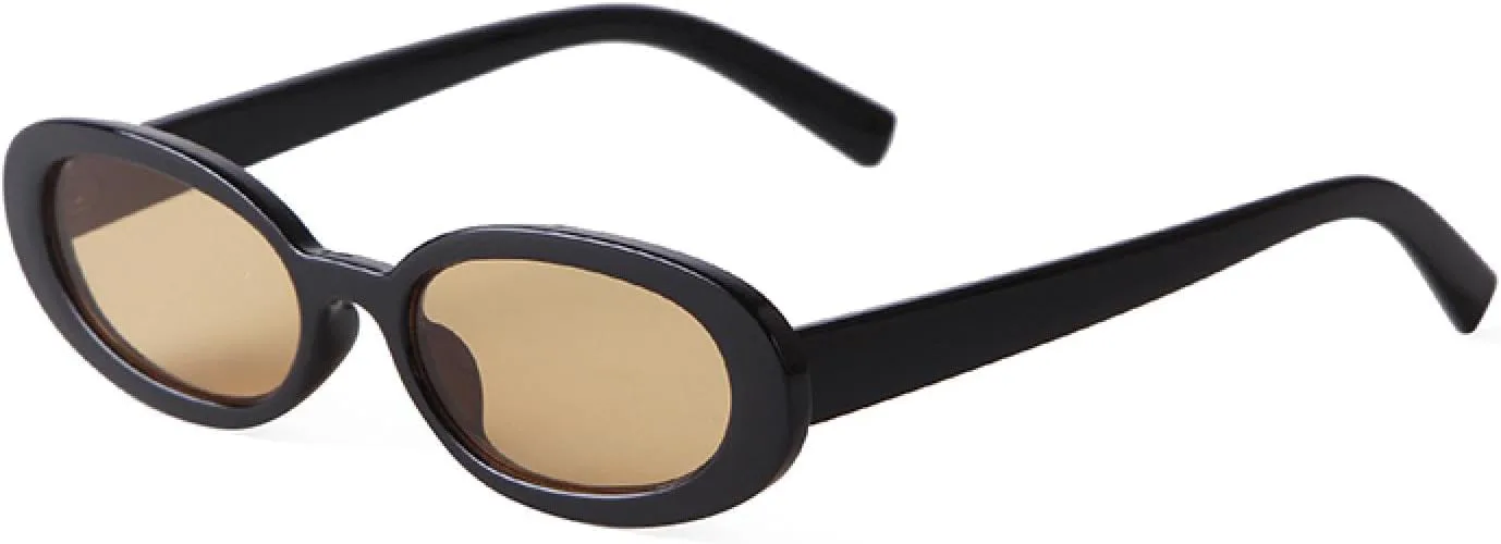 

Ретро винтажные маленькие овальные солнцезащитные очки для женщин, модные оранжевые солнцезащитные очки с леопардовым принтом, защита от УФ-излучения UV400 WNCKSQ, C9