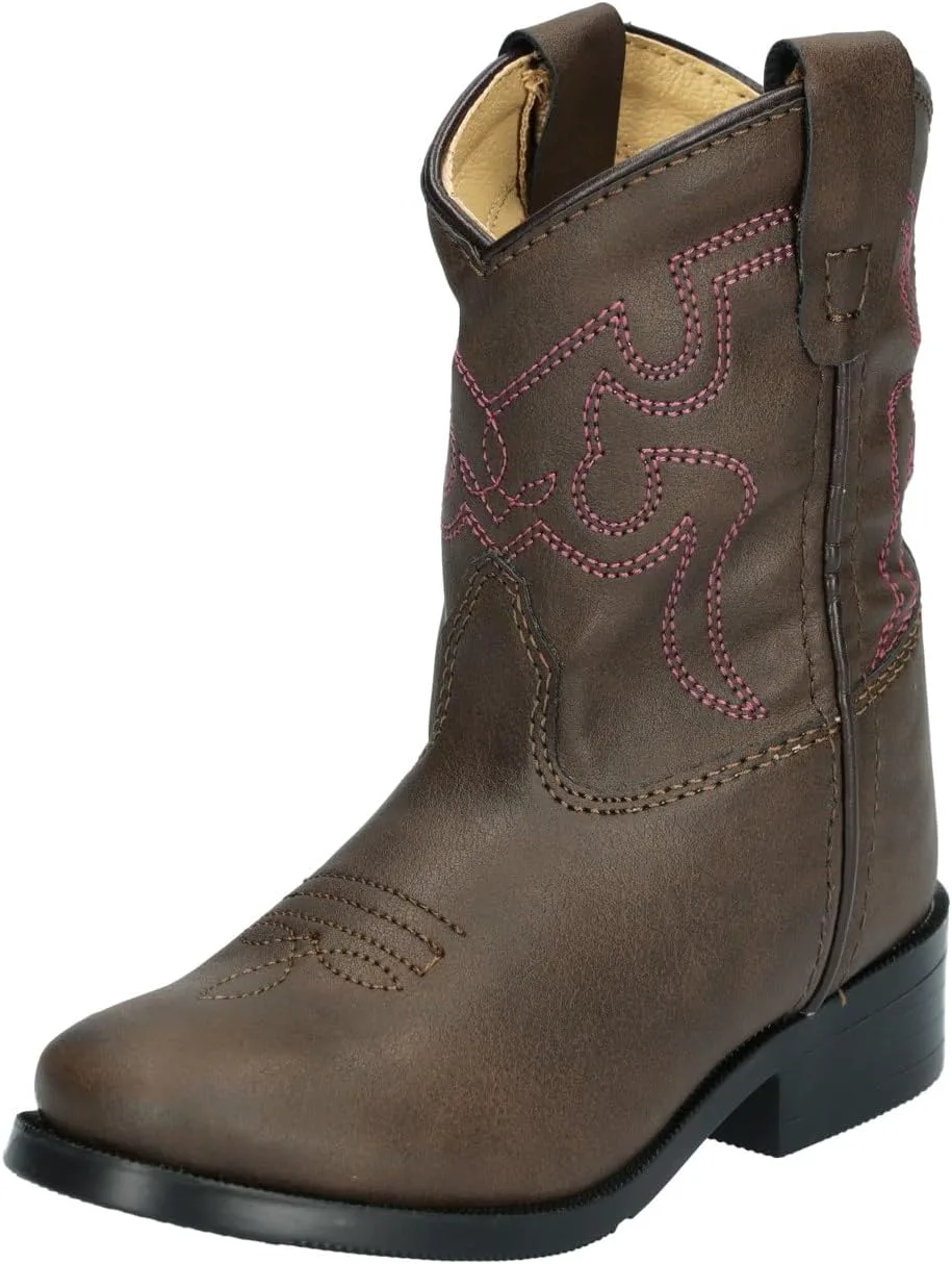 Детские вестерн-ботинки Smoky Mountain Monterey Smoky Mountain Boots, коричневый/розовый