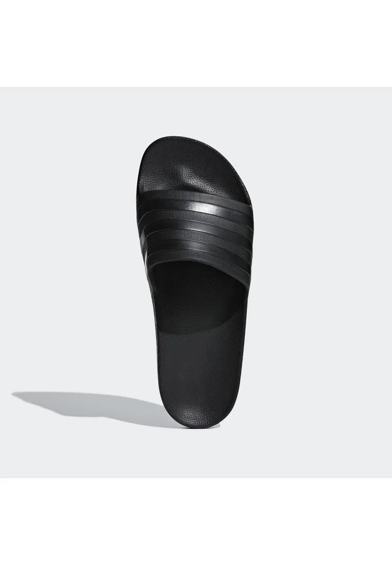 Шлепанцы, водоотталкивающие, Adilette Aqua, Adidas, черный — фото 2