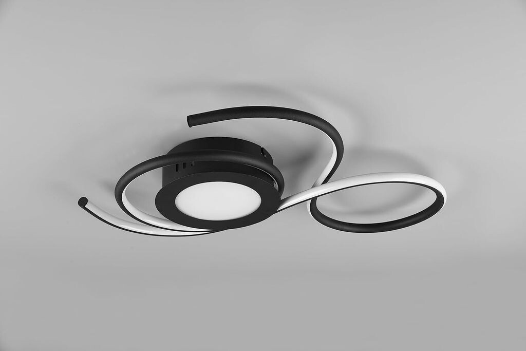 

Освещение Потолочный светильник Jove LED, ширина: 45,5 см, высота: 7,6 см, черный матовый, металл, ночник, пульт дистанционного управления, встроенный диммер, макс: 36 Вт lightling
