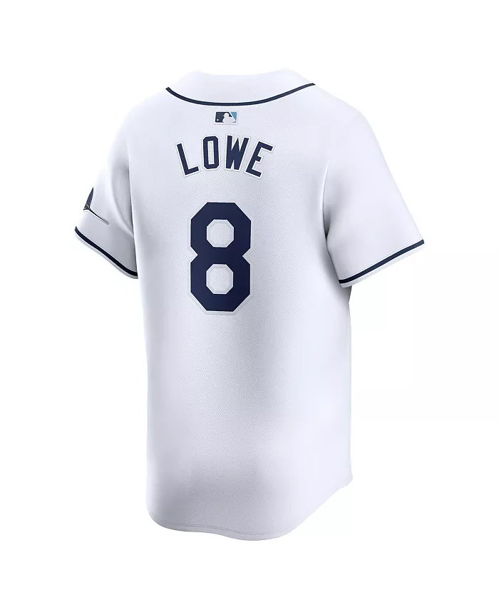 Мужская бейсбольная майка Brandon Lowe Tampa Bay Rays домашняя лимитированная игровая форма Nike — фото 2