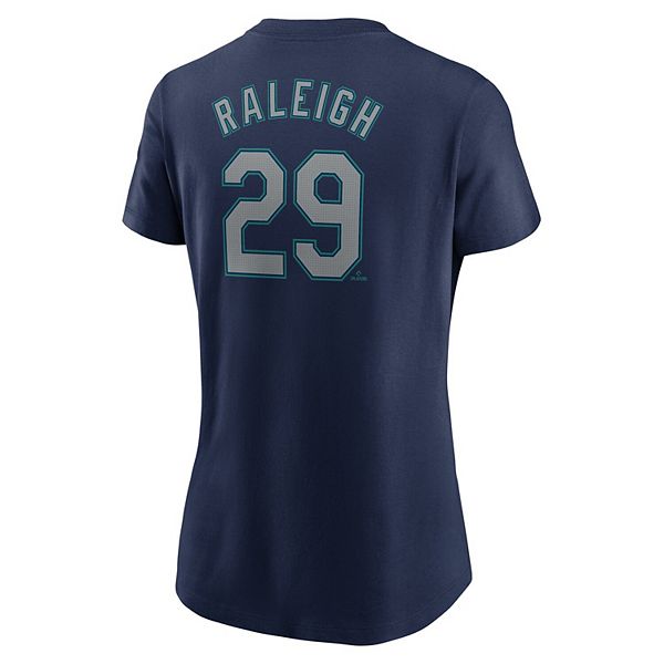 Футболка женская Cal Raleigh Seattle Mariners с именем и номером Nike — фото 4