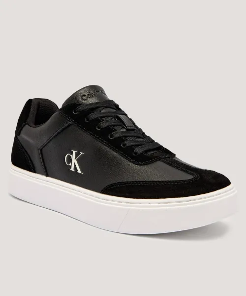 

Классические кожаные кроссовки Calvin Klein, черный