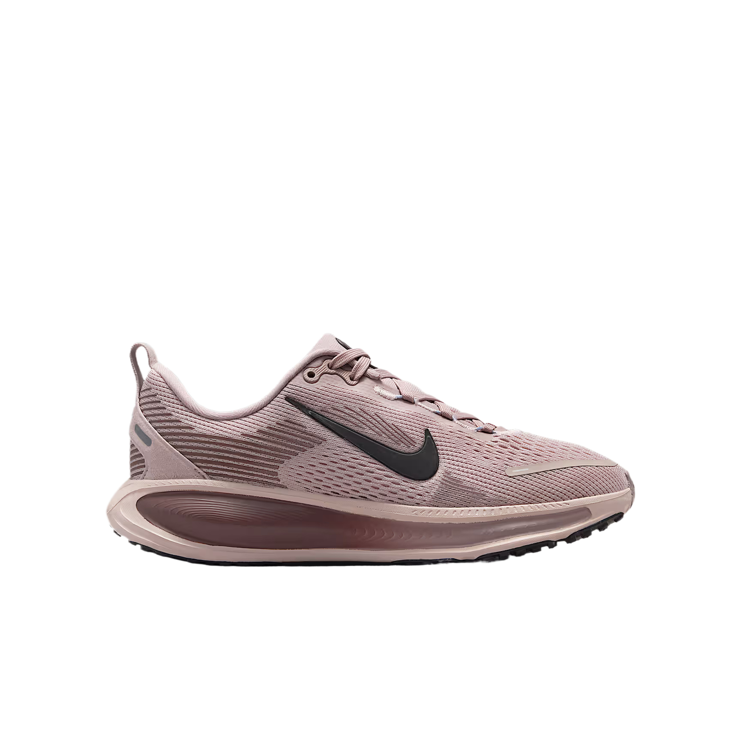 Vomero 18 ткань дышащие низкие кроссовки для бега Kids' Nike, particle розовый красный/sandstone серый розовый/totem черный фиолетовый/серый черный — фото 3