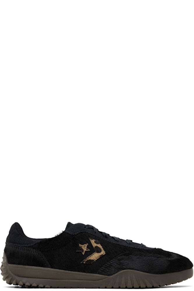 

Черные кроссовки Run Star Trainer Pony Hair Converse