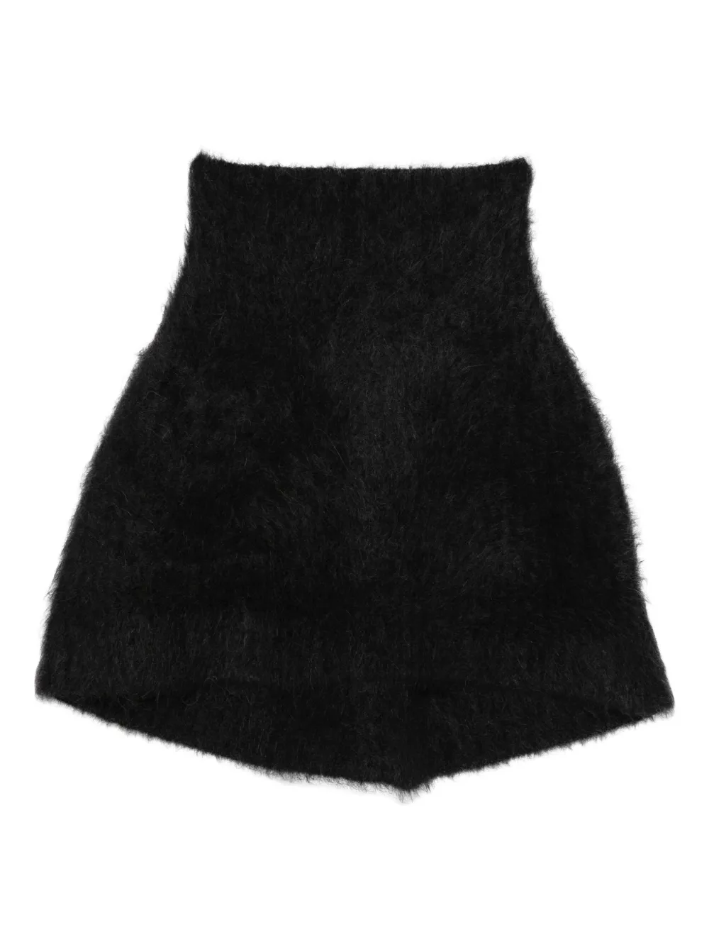 

Воротник из смесовой шерсти альпаки Toteme, черный