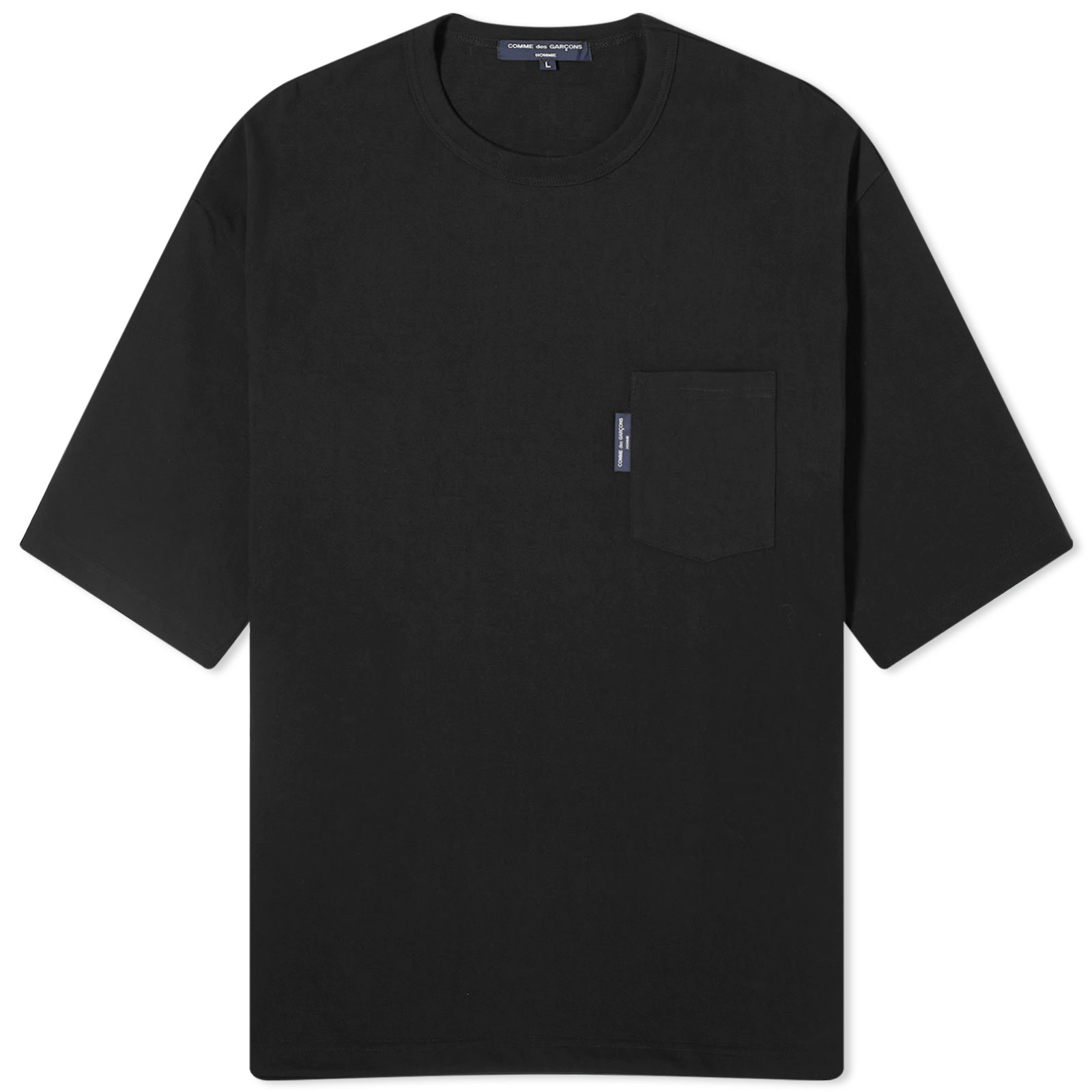 

Футболка Comme Des Garçons Homme Drawstring Pocket Tee, черный