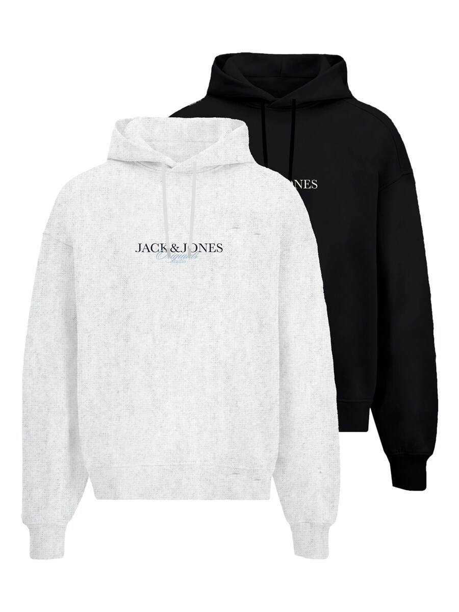 

Толстовка JACK & JONES JACK & JONES JORBILLYBURG, mottled grey/Black