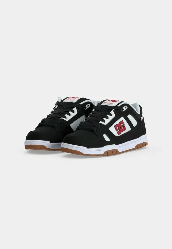 Кроссовки Dc Shoes Stag, черный/белый/красный — фото 3