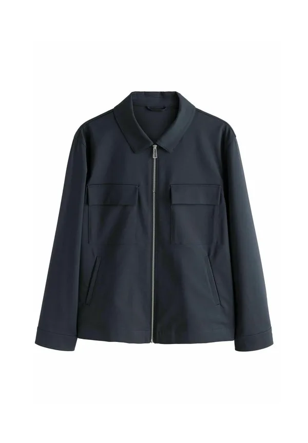 Универсальная легкая куртка из технической ткани стандартного кроя Next, Navy Blue