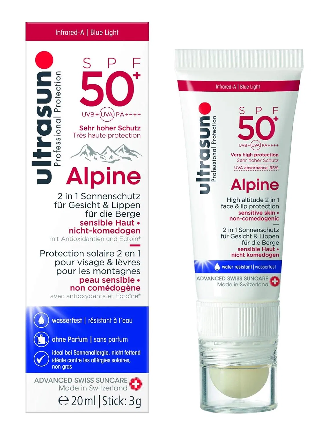 Солнцезащитный крем «Alpine SPF50» от Ultrasun, 20 мл Ultrasun — фото 2