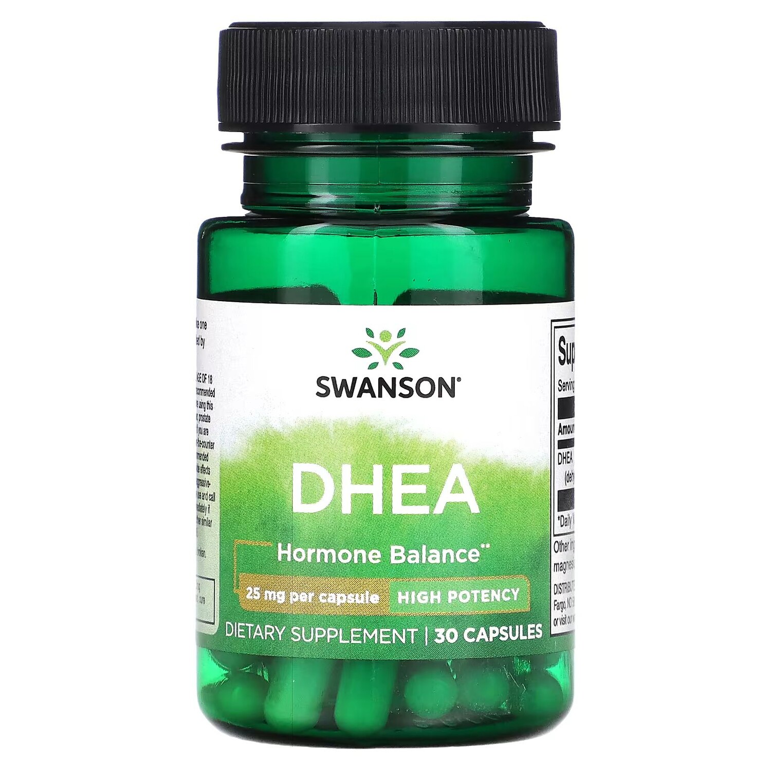 

DHEA, высокая эффективность, 25 мг, 30 капсул Swanson