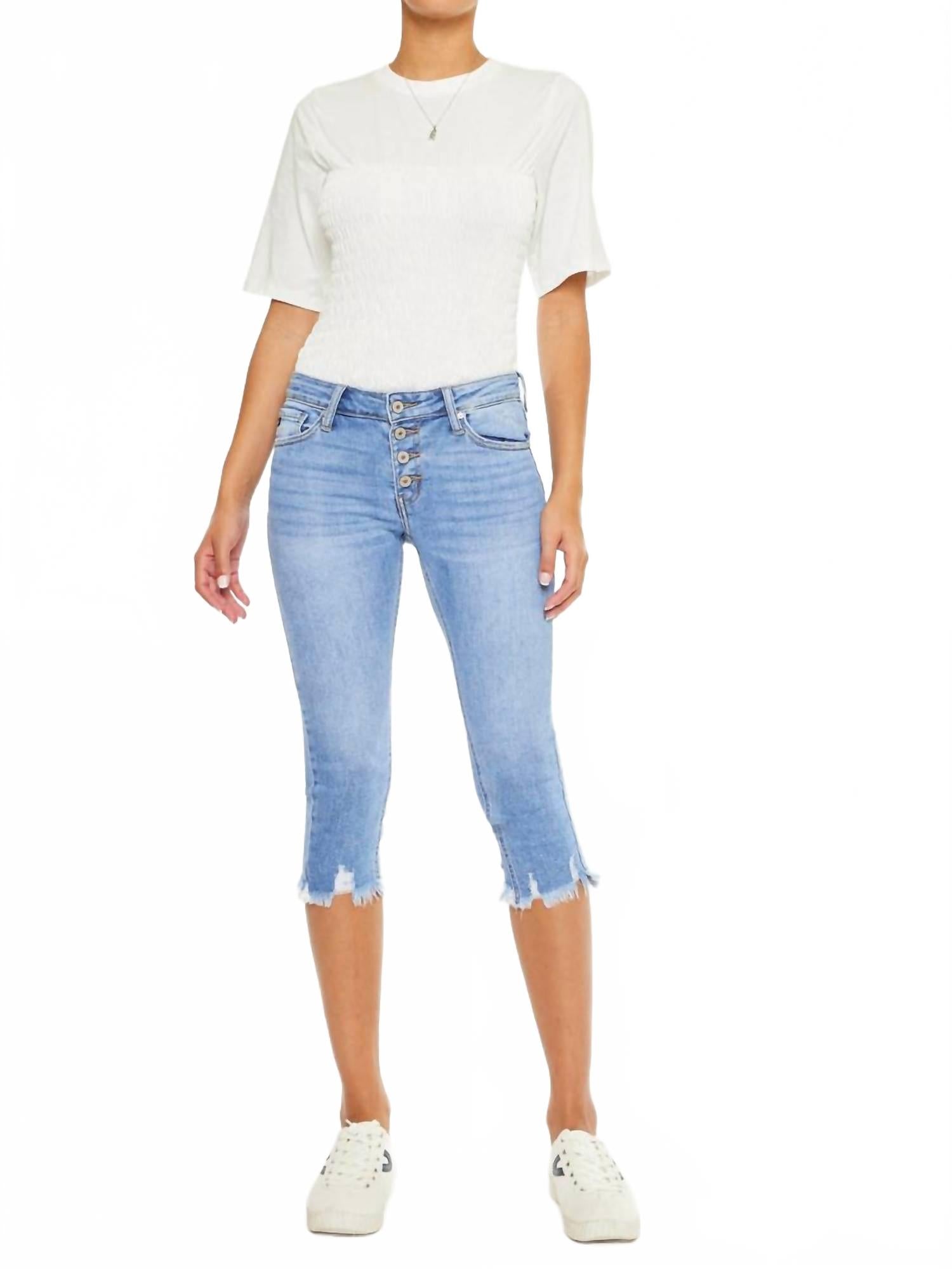 

Женские джинсы со средней посадкой Kancan, Jean