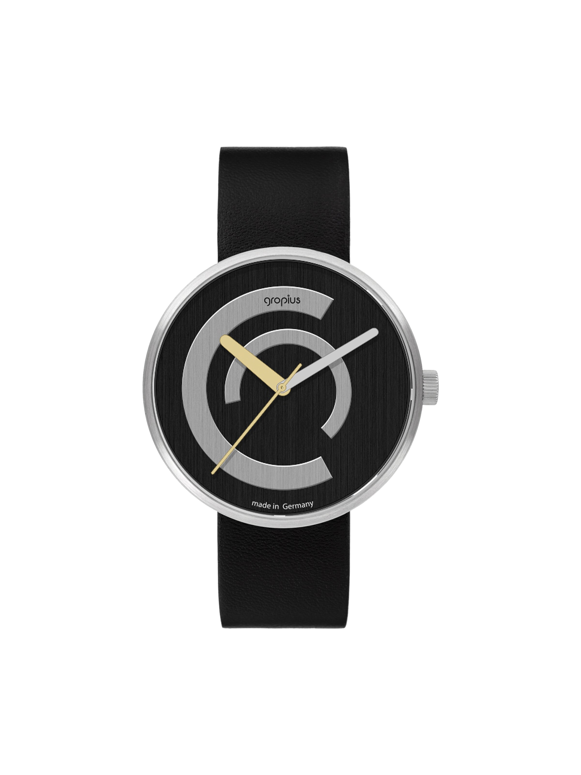 

WALTER GROPIUS Часы Analog 'CENTUM DELUXE' в черном цвете