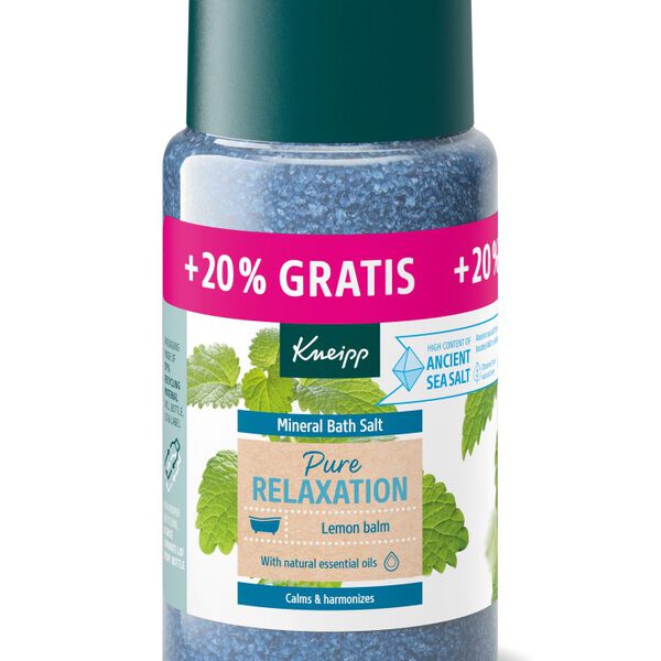 

Кристаллы минеральной соли для ванн, 600 г Kneipp Pure relaxation melisa