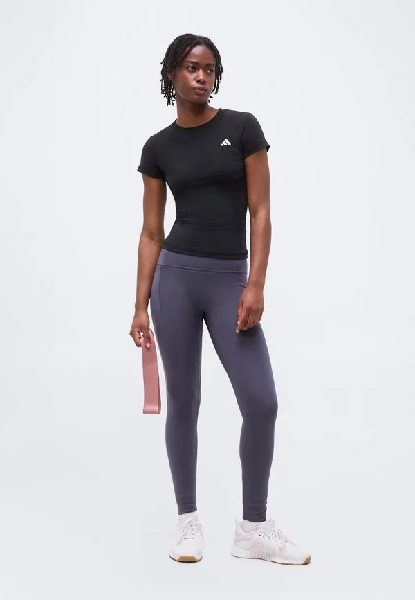 Базовая футболка Adidas Performance, Black — фото 2