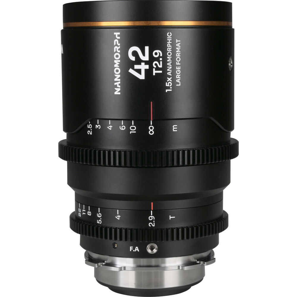 

Анаморфотный объектив Venus Optics Laowa Nanomorph 42 мм T2.9 LF (ARRI PL и Canon EF, янтарный блик)