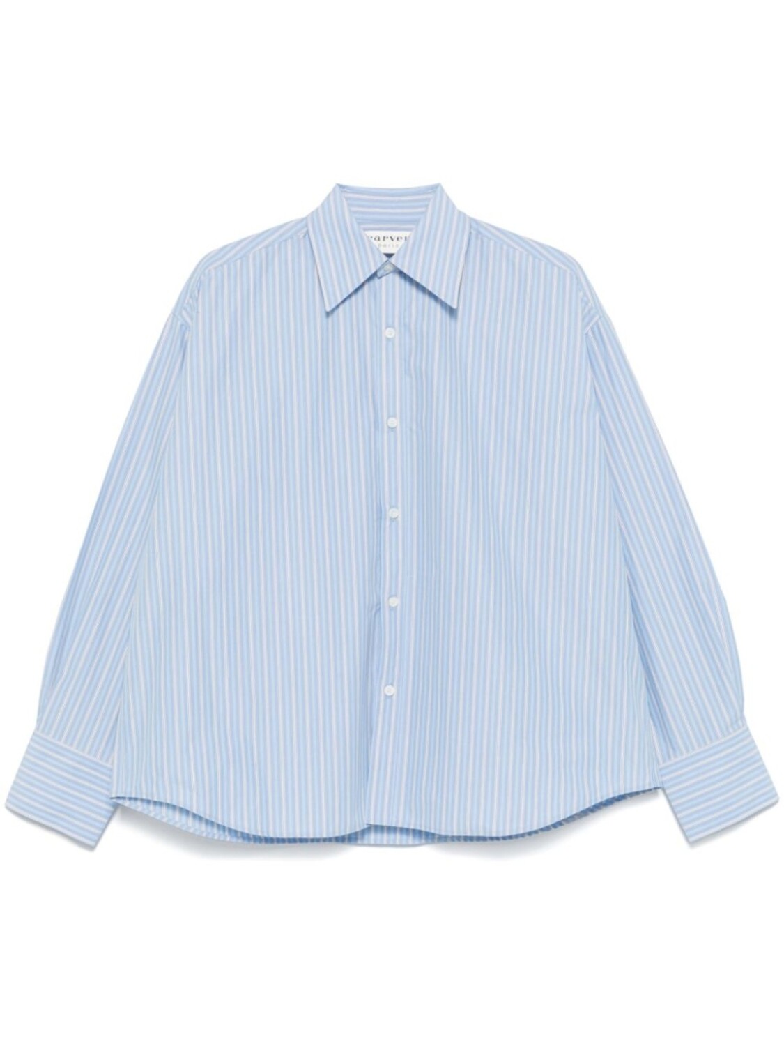 

Рубашка в полоску Carven, синий