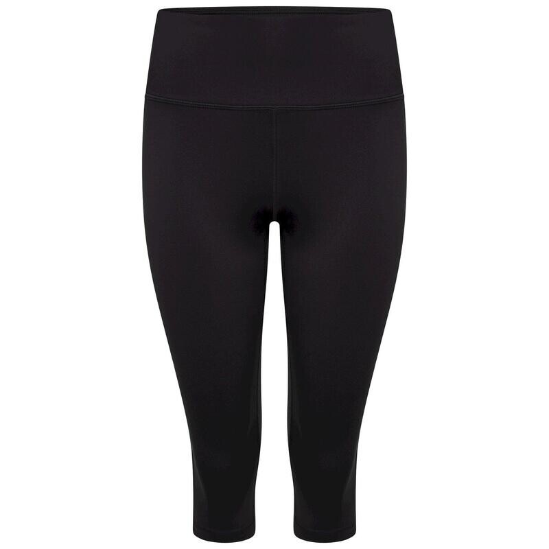 

Эффектные женские леггинсы 3/4 с простым дизайном, черные DARE 2B, цвет negro