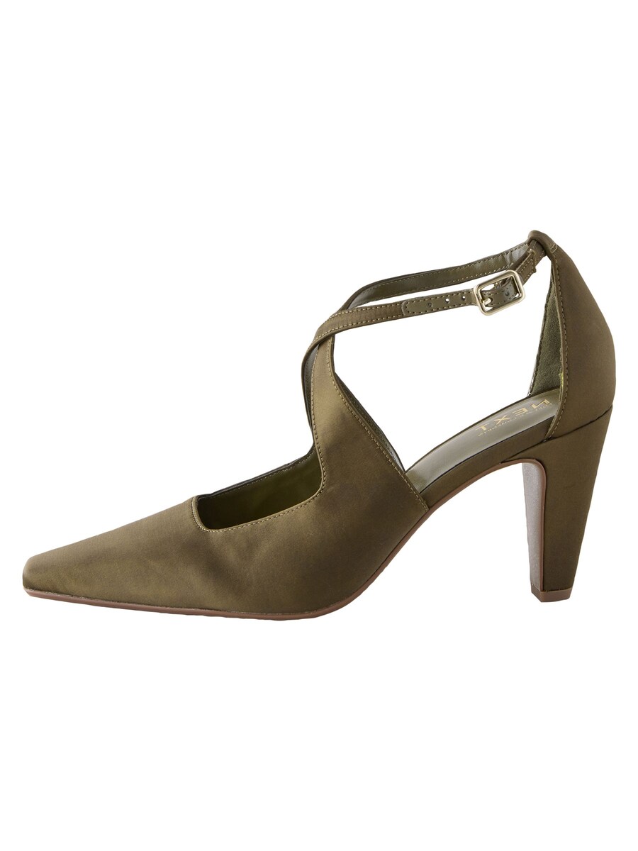 Туфли-лодочки с открытой пяткой Next Forever Comfort, зеленый