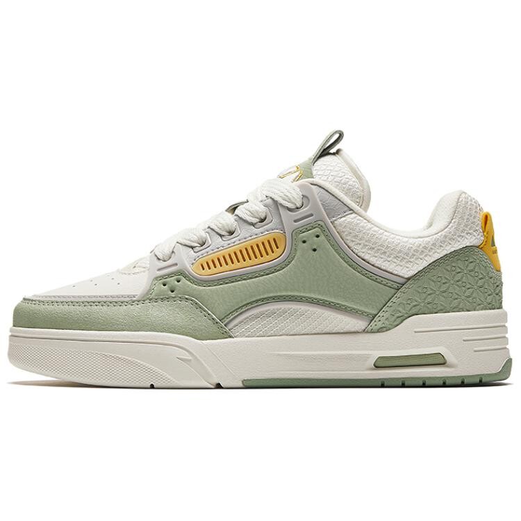 

Кроссовки ANTA AOJIE Skateboarding Shoes Women's Low-top Glazed Green/ivory White, зеленый