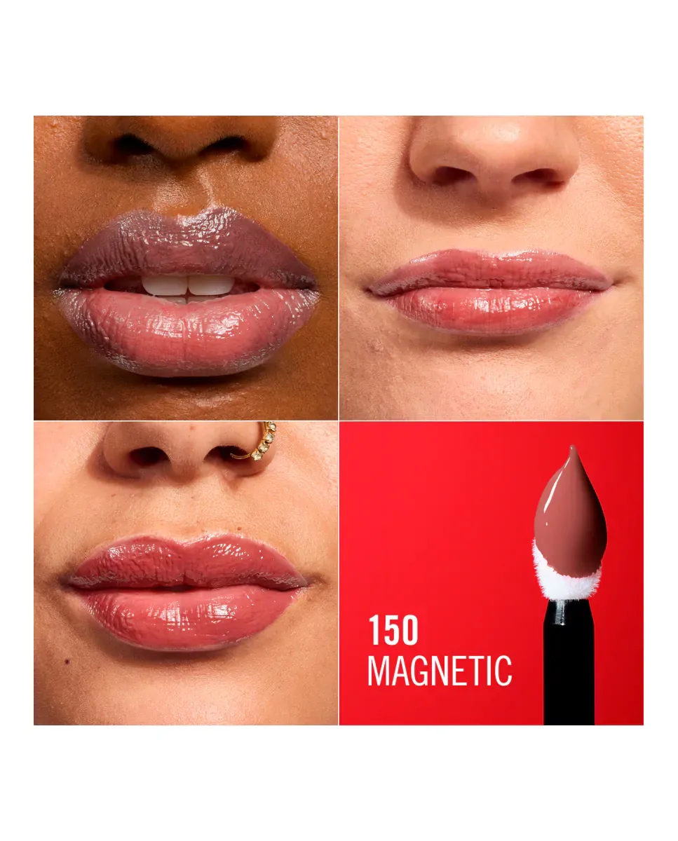 Блеск для губ Thrill Seeker Lip Latex Lip Gloss London Rimmel, 150 Magnetic — фото 4