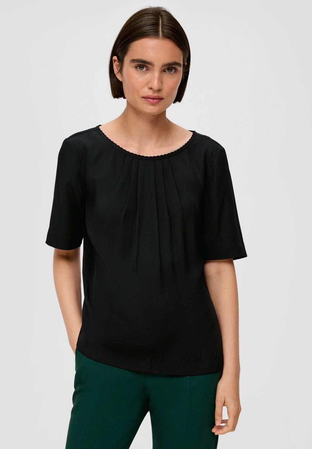 

Блузка s.Oliver BLACK LABEL, цвет schwarz