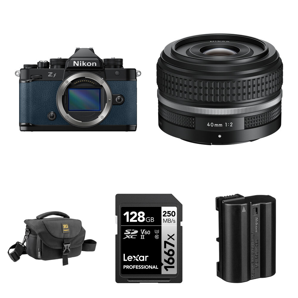 

Беззеркальная камера Nikon Zf Mirrorless Camera with 40mm f/2 Lens and Essentials+