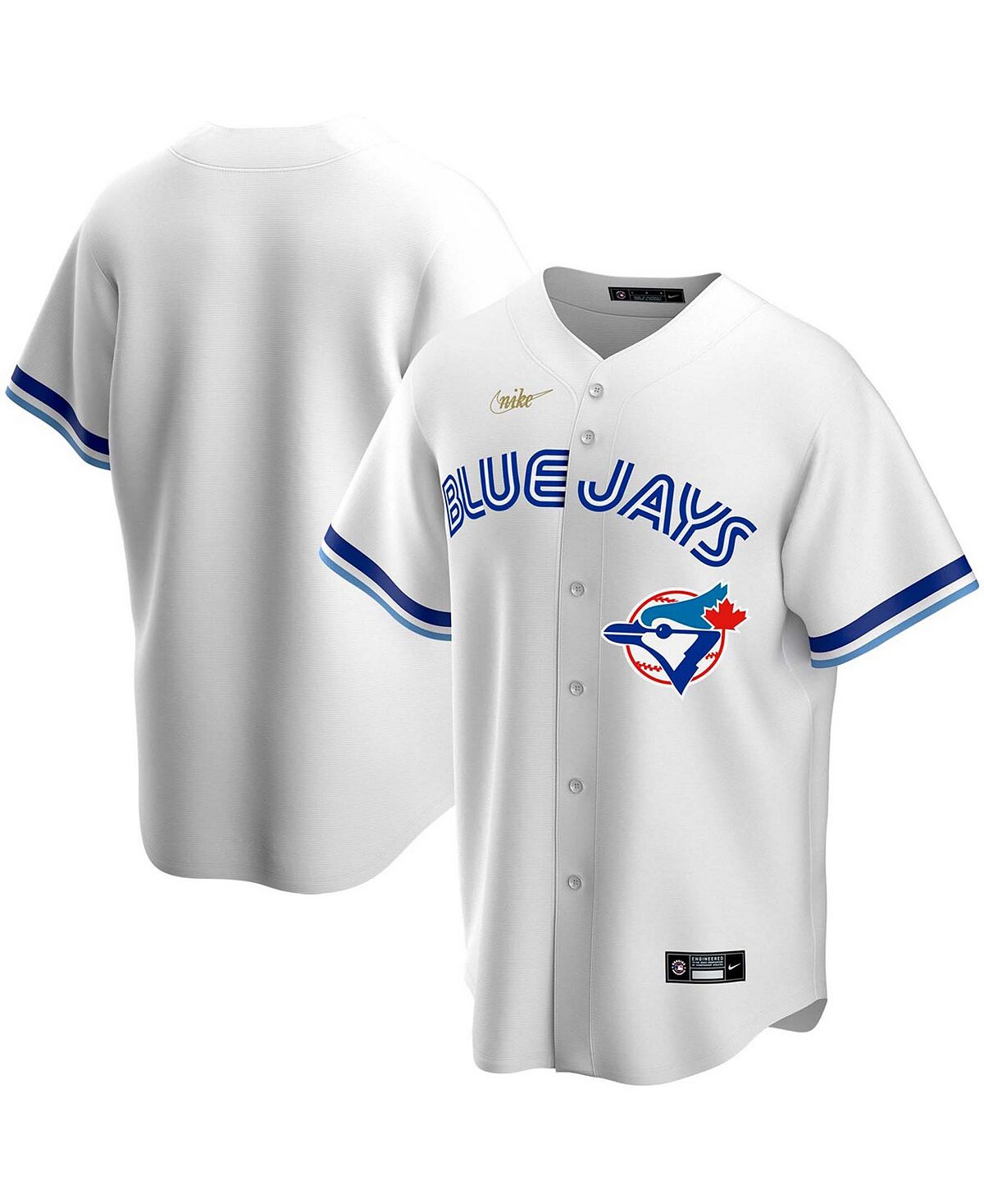 

Мужская белая футболка команды Toronto Blue Jays Home Cooperstown Collection Nike, Белый, Мужская белая футболка команды Toronto Blue Jays Home Cooperstown Collection Nike