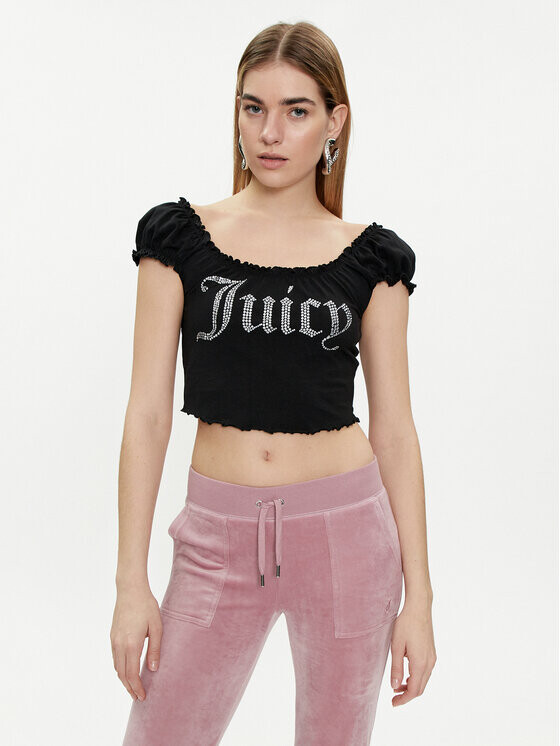 

Блуза стандартного кроя Juicy Couture, черный