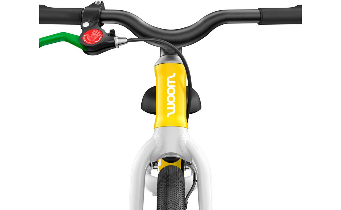 Детский велосипед WOOM GO 1 - 12 дюймов - 2025, цвет Gelb|vibrant yellow — фото 4