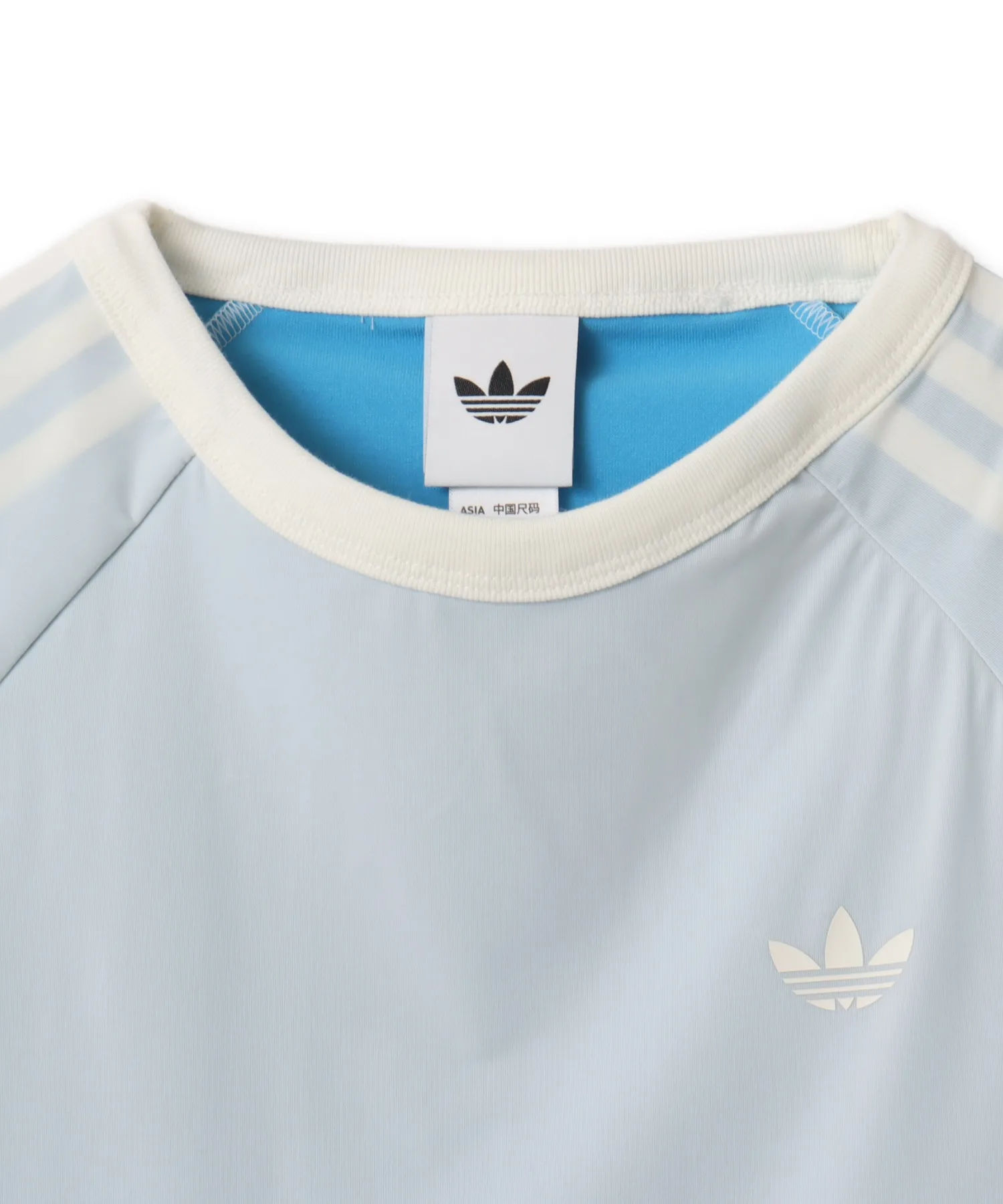 Женская футболка с двойным слоем adidas DOUBLE LAYERED CALI белая — фото 4