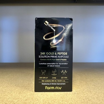 

24K Gold & Peptide Solution Prime Ампула 250 мл Farm Stay