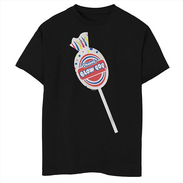 

Футболка с принтом Charms Blow Pop для мальчиков 8-20 Husky Licensed Character