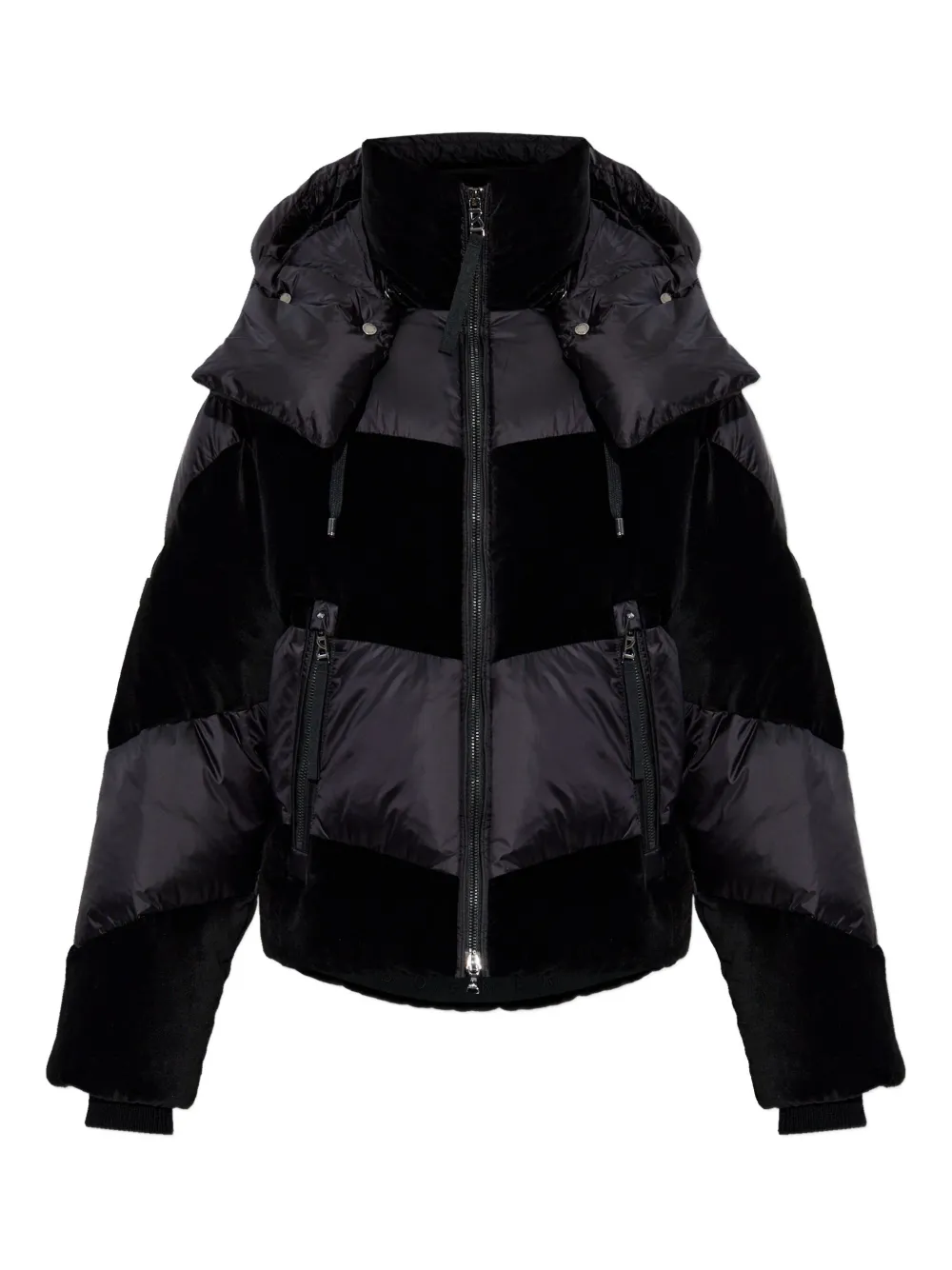 

Куртка Cathy с капюшоном и панелями Bogner, черный