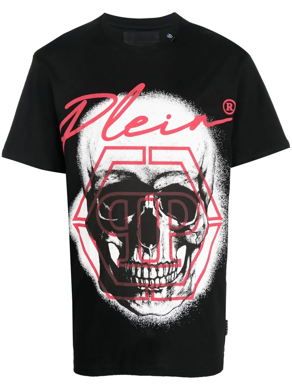 

Футболка с графичным принтом SS Skull Philipp Plein, черный
